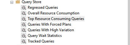 Query Store View